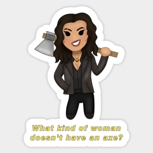 Rosa Diaz Chibi Quote Sticker